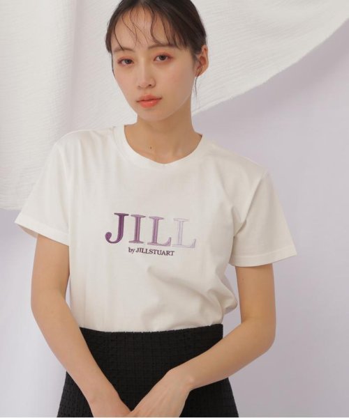 JILL by JILL STUART(ジル バイ ジル スチュアート)/JBオーガニック刺繍ロゴTシャツ/img41