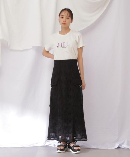 JILL by JILL STUART(ジル バイ ジル スチュアート)/JBオーガニック刺繍ロゴTシャツ/img42