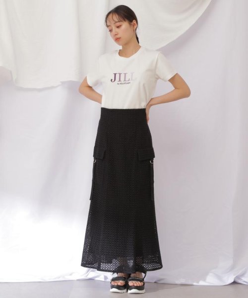 JILL by JILL STUART(ジル バイ ジル スチュアート)/JBオーガニック刺繍ロゴTシャツ/img43