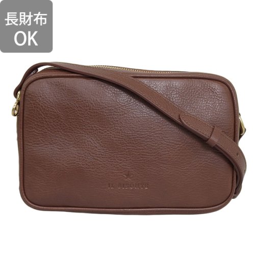 IL BISONTE イルビゾンテ 斜めがけ ショルダー バッグ レザー 