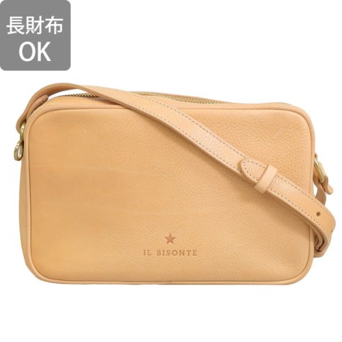 IL BISONTE イルビゾンテ 斜めがけ ショルダー バッグ レザー 