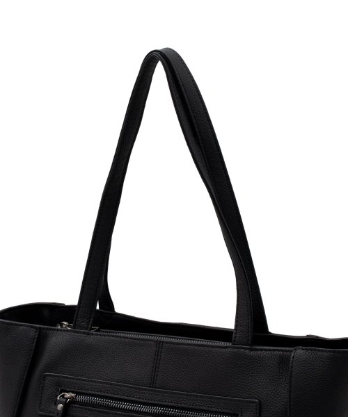 本革フロントポケットトートバッグ【aroco/アロコ】レディース 通勤 3スペース a4 ロングハンドル レザー シュリンクレザー 通勤バッグ お仕事 ビシネス 人気・おすすめ｜使いやすい・旅行におすすめ 品質保証 全国発送 正規品・日本国内発送・安心保証付き