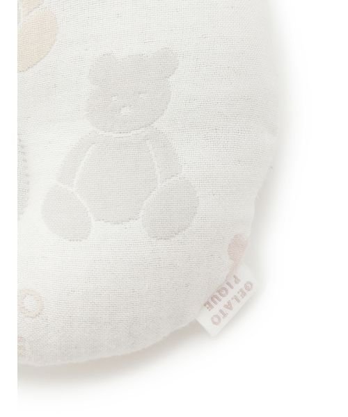 gelato pique Kids＆Baby(gelato pique Kids＆Baby)/【ラッピング済み】【BABY】ベア３重ガーゼブランケット&ピローSET/img11