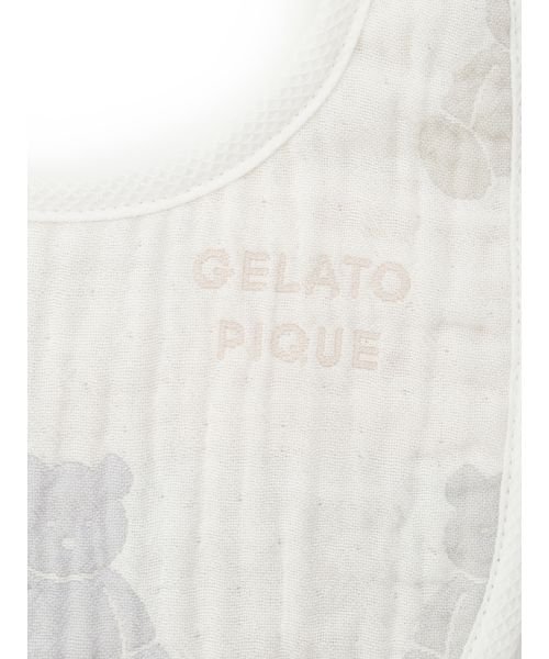 gelato pique Kids＆Baby(gelato pique Kids＆Baby)/【ラッピング済み】【BABY】ベア３重ガーゼブランケット&スタイSET/img11
