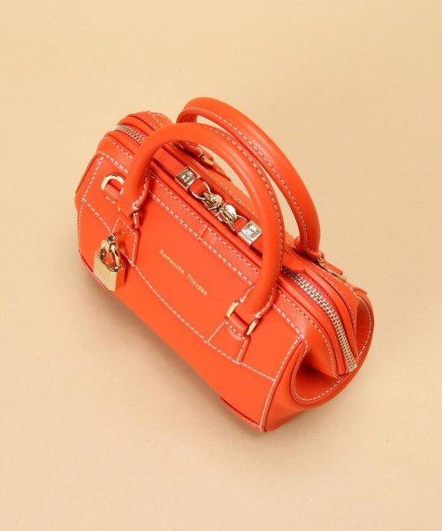 イタリアンカーフレザー ボストンバッグ 小サイズ ボストンバッグ