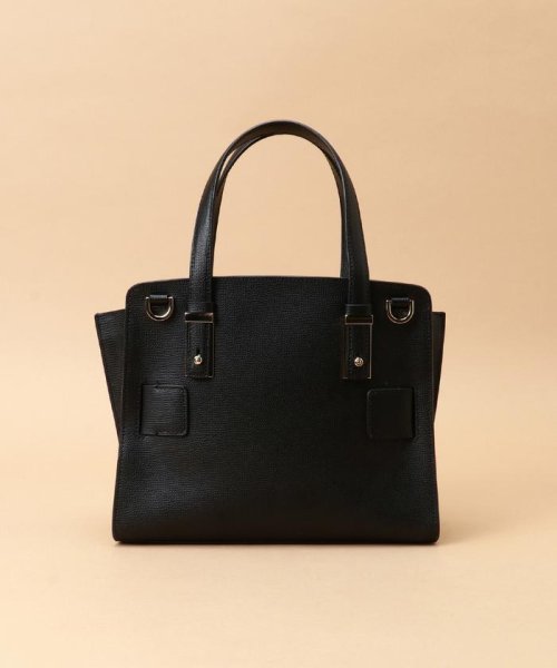 フロントベルトデザイン ハンドバッグ 