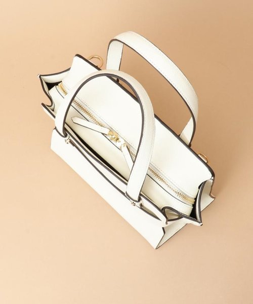 フロントベルトデザイン ハンドバッグ 