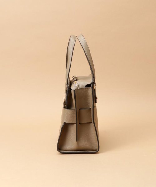 フロントベルトデザイン ハンドバッグ 