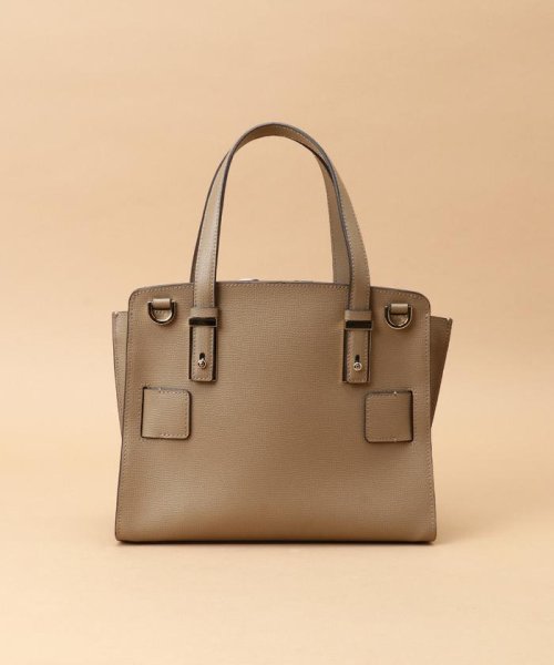 フロントベルトデザイン ハンドバッグ 