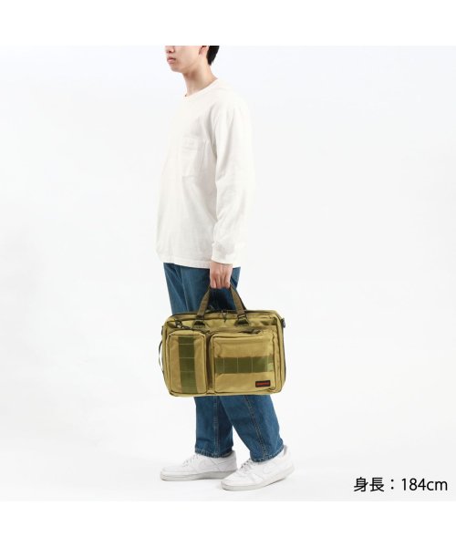 BRIEFING(ブリーフィング)/日本正規品 ブリーフィング ビジネスバッグ BRIEFING リュック B4 12L 3WAY 25周年 KHAKI COLLECTION BRF399219/img02