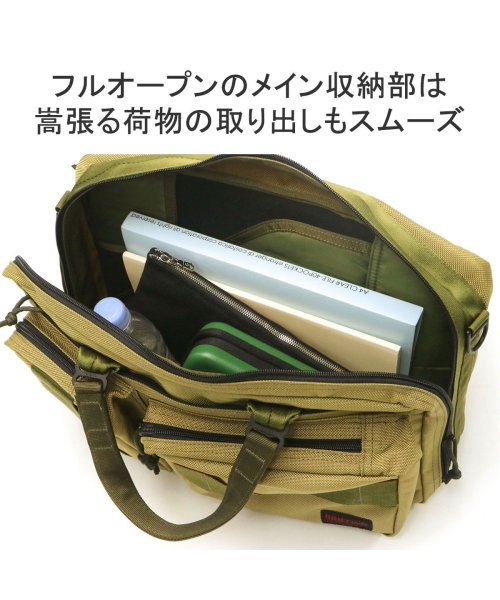 BRIEFING(ブリーフィング)/日本正規品 ブリーフィング ビジネスバッグ BRIEFING リュック B4 12L 3WAY 25周年 KHAKI COLLECTION BRF399219/img06