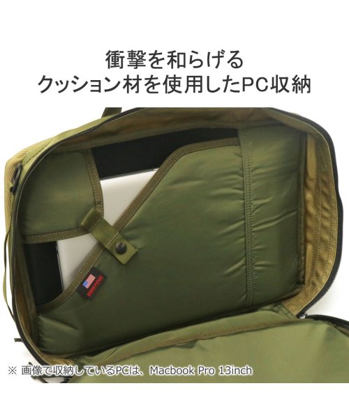 BRIEFING(ブリーフィング)/日本正規品 ブリーフィング ビジネスバッグ BRIEFING リュック B4 12L 3WAY 25周年 KHAKI COLLECTION BRF399219/img07