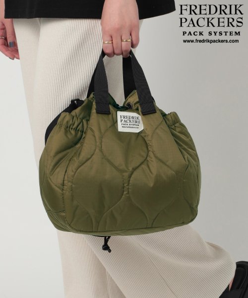 FREDRIK PACKERS(FREDRIK PACKERS)/FREDRIK PACKERS / フレドリックパッカーズ 70D BLOOM SHOULDER QUILTING / キルティング トートバッグ ショルダーバ/img01