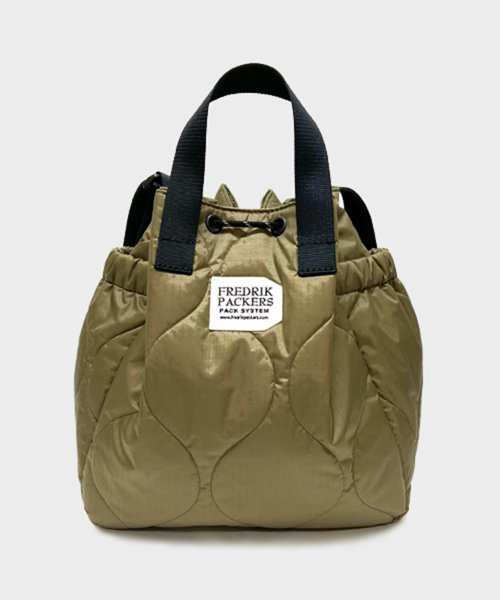 FREDRIK PACKERS(FREDRIK PACKERS)/FREDRIK PACKERS / フレドリックパッカーズ 70D BLOOM SHOULDER QUILTING / キルティング トートバッグ ショルダーバ/img22