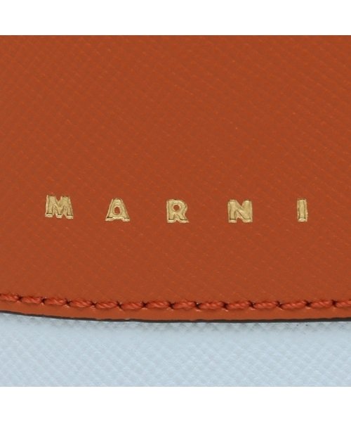 MARNI(マルニ)/マルニ 二つ折り財布 トランク ミニ財布 ホワイト マルチカラー ユニセックス MARNI PFMOQ14U13 LV520 Z678N/img06