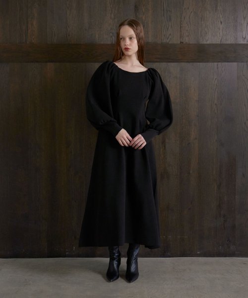 MIELI INVARIANT(ミエリ インヴァリアント)/2Way Tuck Knit Dress/img28