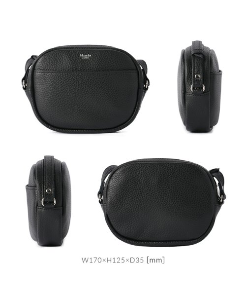 ブランクレ ショルダーバッグ レディース ブランド レザー 本革 斜めがけ 日本製 BLANCLE BC1226 ブランクレ LEATHER SHRINK