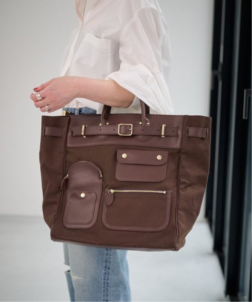 【YOUNG&OLSEN/ヤングアンドオルセン】STEAMERS CANVAS POCKET TOTE YOUNG&OLSEN/ヤングアンドオルセン FRAMeWORK