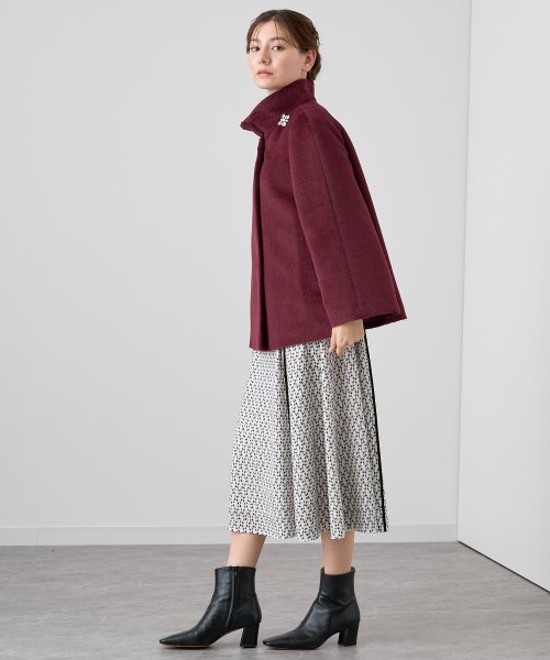 アルパカシャギーショートコート なし 着用サイズ