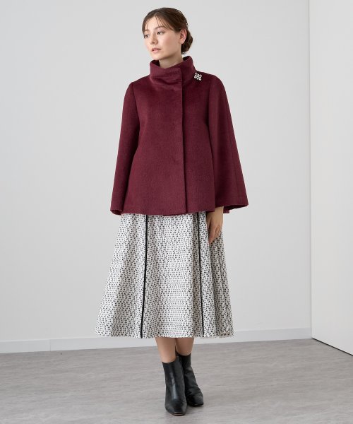 アルパカシャギーショートコート なし 着用サイズ