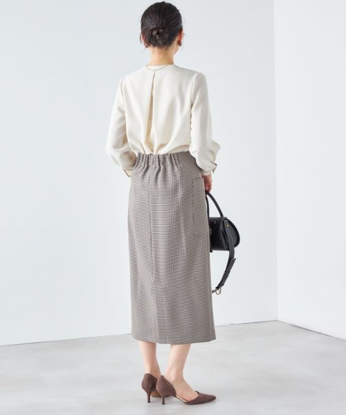 〈手洗い可能〉フロント ジップ サイド ポケット タイト スカート ◇ 