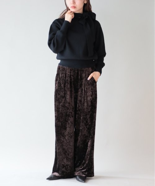 SETUP7(SETUP7)/【谷まりあさん着用！SWEET11月号掲載品商品】2WAY RIBBON KNIT TOPS ボウタイニット/img38