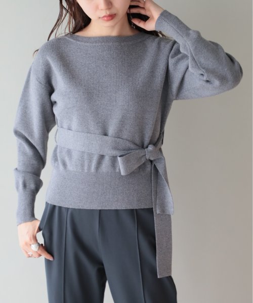 SETUP7(SETUP7)/【谷まりあさん着用！SWEET11月号掲載品商品】2WAY RIBBON KNIT TOPS ボウタイニット/img51