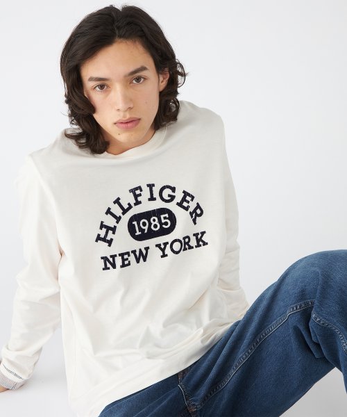 TOMMY HILFIGER(トミーヒルフィガー)/モノタイプカレッジロングスリーブTシャツ/img03