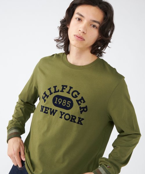 TOMMY HILFIGER(トミーヒルフィガー)/モノタイプカレッジロングスリーブTシャツ/img08