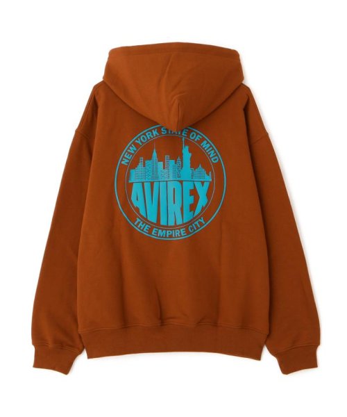 AVIREX(AVIREX)/《WEB限定》NEW YORK CITY ESCAPE PULLOVER HOODIE /img26