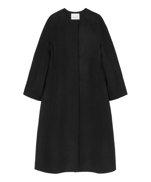 カシミヤノーカラーベルトコート 着用サイズ なし model