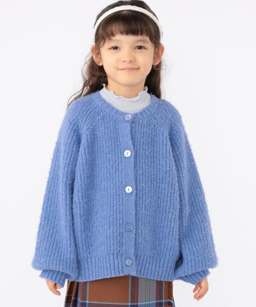 SHIPS KIDS(シップスキッズ)/SHIPS KIDS:100～140cm / ＜手洗い可能＞ 5G 畔ニット カーディガン/img21