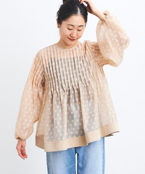 TORRAZZO DONNA 別注 ドット2WAYブラウス TORRAZZO DONNA