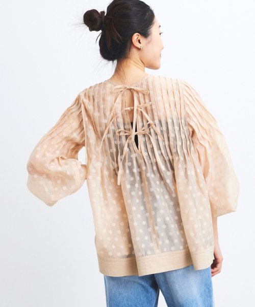 TORRAZZO DONNA 別注 ドット2WAYブラウス TORRAZZO DONNA