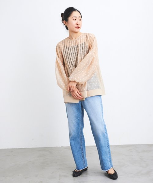 TORRAZZO DONNA 別注 ドット2WAYブラウス TORRAZZO DONNA