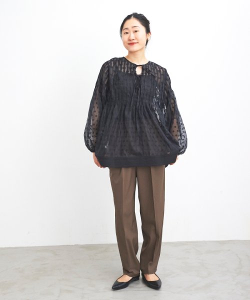 TORRAZZO DONNA 別注 ドット2WAYブラウス TORRAZZO DONNA