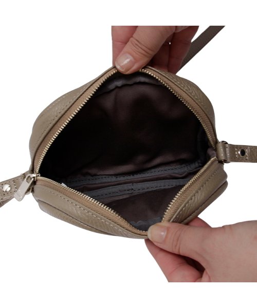 ブランクレ ショルダーバッグ レディース ブランド レザー 本革 斜めがけ 日本製 BLANCLE BC1226 ブランクレ LEATHER SHRINK