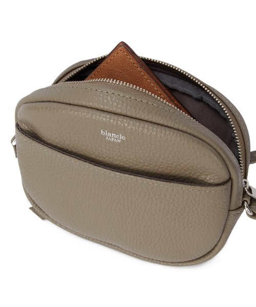 ブランクレ ショルダーバッグ レディース ブランド レザー 本革 斜めがけ 日本製 BLANCLE BC1226 ブランクレ LEATHER SHRINK
