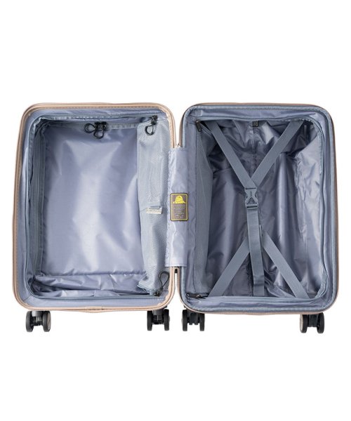 ASIA LUGGAGE(アジアラゲージ)/アジアラゲージ デカかるEdge スーツケース 37L/44L 拡張 機内持ち込み Sサイズ フロントオープン ストッパー 軽量 ALI－077－18FW/img11