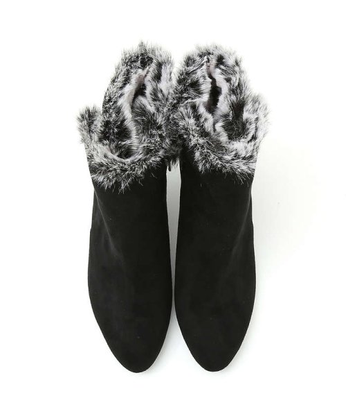 【スノーソール/2WAY】折り返しボアヒールブーツ 