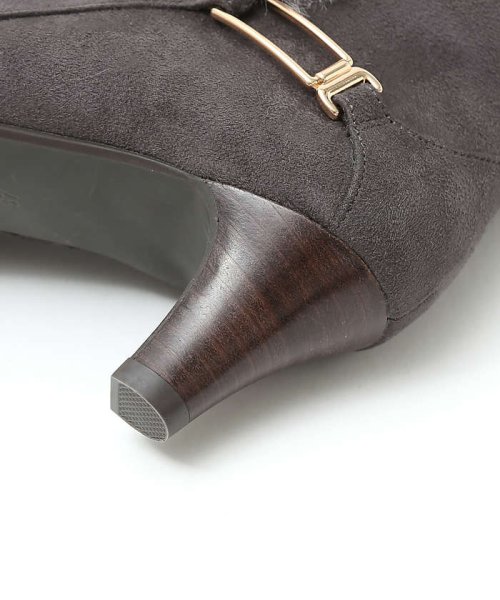 【スノーソール/2WAY】折り返しボアヒールブーツ 