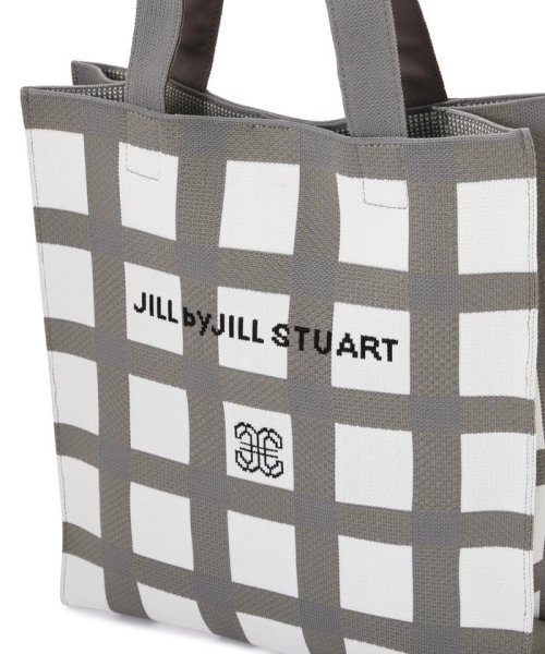 JILL by JILL STUART(ジル バイ ジル スチュアート)/◇ニットロゴトートバッグ/img08