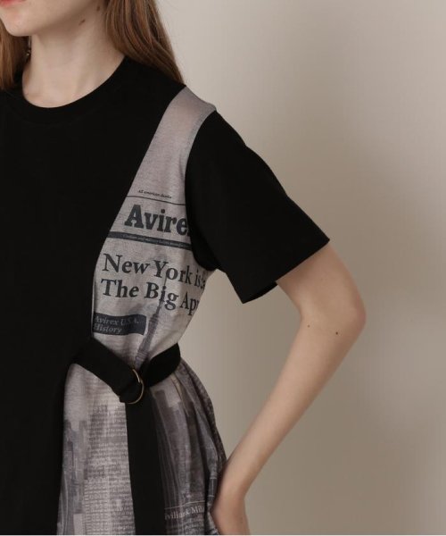 AVIREX(AVIREX)/《直営店限定》CREPE NY PATTERN PRINT TUNIC/ニューヨークパターンチュニック/img06