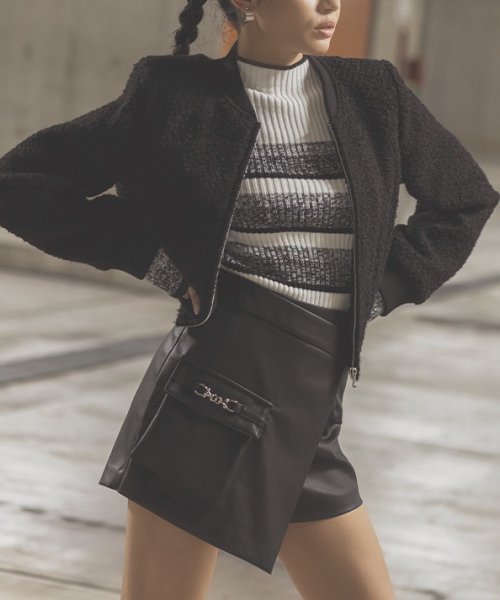 ビットポケットデザインスコート 