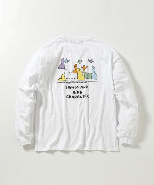 Mark Gonzales(Mark Gonzales)/MARK GONZALES ARTWORK COLLECTION(マーク ゴンザレス)バックプリントロングTシャツ/5type/4colors/img05