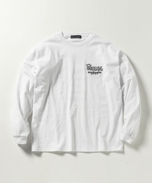 Mark Gonzales(Mark Gonzales)/MARK GONZALES ARTWORK COLLECTION(マーク ゴンザレス)バックプリントロングTシャツ/5type/4colors/img28