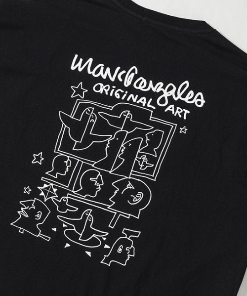 Mark Gonzales(Mark Gonzales)/MARK GONZALES ARTWORK COLLECTION(マーク ゴンザレス)バックプリントロングTシャツ/5type/4colors/img72