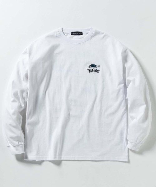Mark Gonzales(Mark Gonzales)/MARK GONZALES ARTWORK COLLECTION(マーク ゴンザレス)バックプリントロングTシャツ/5type/4colors/img76