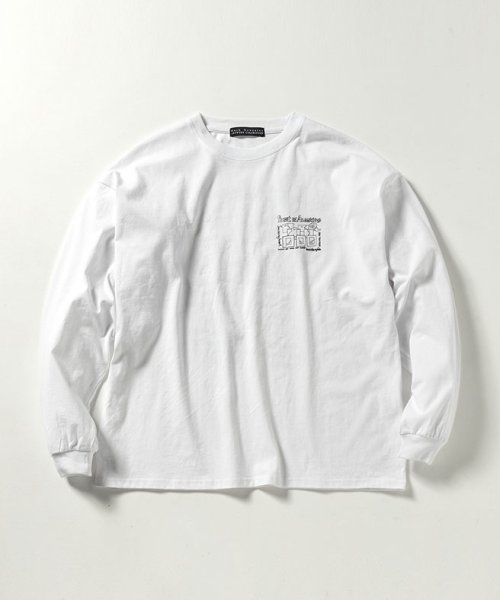 Mark Gonzales(Mark Gonzales)/MARK GONZALES ARTWORK COLLECTION(マーク ゴンザレス)バックプリントロングTシャツ/5type/4colors/img82