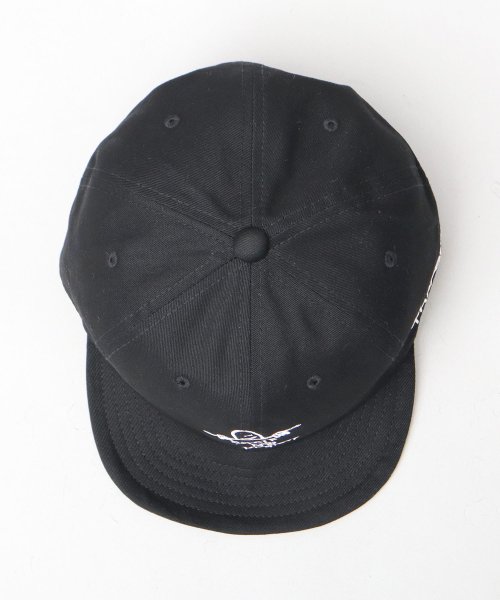 AMS SELECT(エーエムエスセレクト)/THRASHER×マークゴンザレス 刺繍 ボールキャップ 帽子 ショートバイザー つば短い /img17